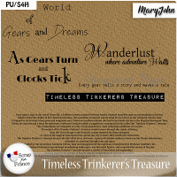 Timeless Trinkerer's Treasure - WordArt by MaryJohn