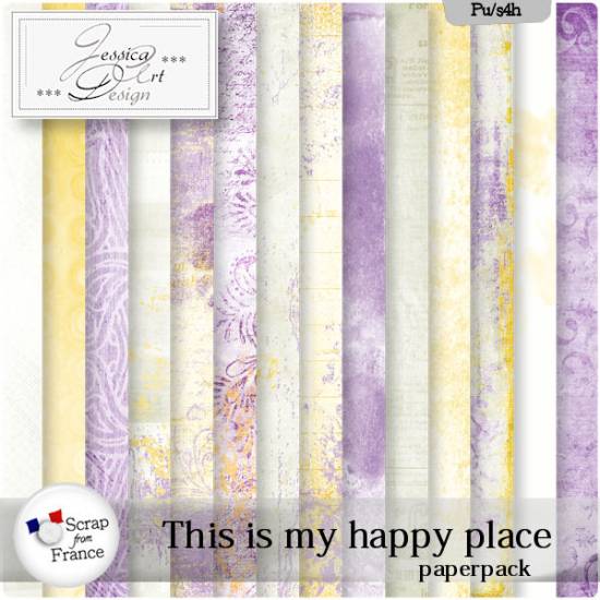 This is my happy place * paperpack * by Jessica art-design