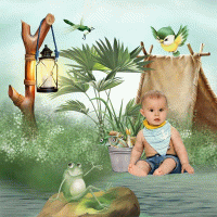 Fishing with Dad - Kit by Pat Scrap