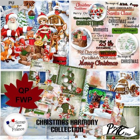 Christmas Harmony - Collection by Pat Scrap