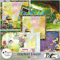 Colorful Easter - SP by Pat Scrap