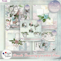 Dreaming of a white Xmas Bundle (PU/S4H) by Bee Creation