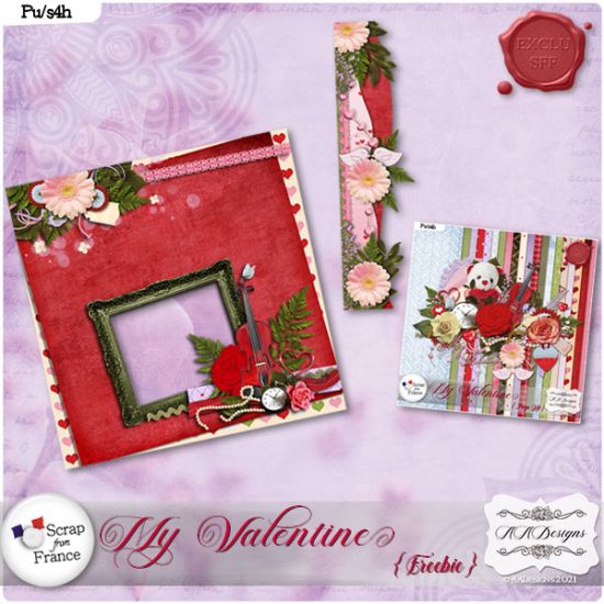 My Valentine Freebie by AADesigns - Click Image to Close