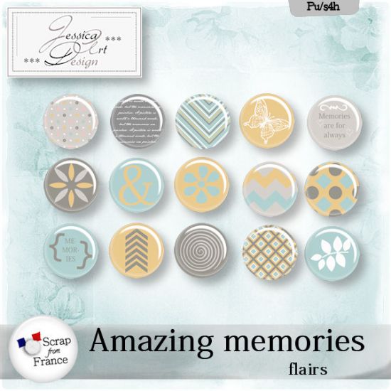 Amazing memories flairs by Jessica art-design - Click Image to Close