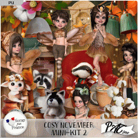 Cosy November - Mini-Kit2 by Pat Scrap