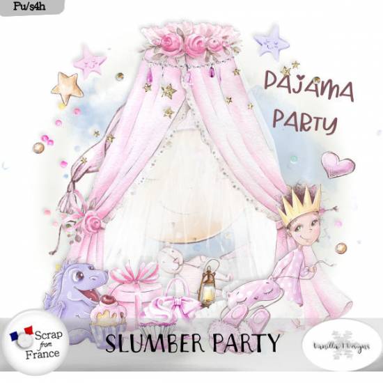 Slumber party by VanillaM Designs