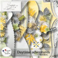 Daytime adventures borders by Jessica art-design