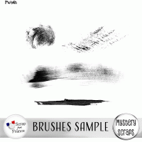 Brushes Sample by Mystery Scraps