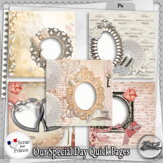 OUR SPECIAL DAY QUICK PAGE PACK - FULL SIZE