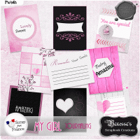 VC - My Girl { Journal Cards }