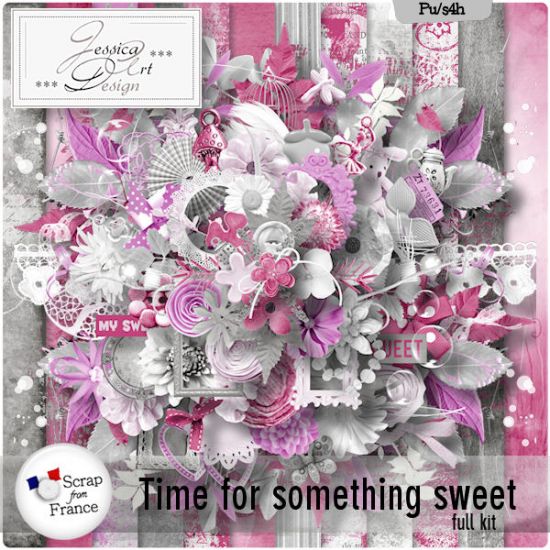 Time for something sweet * full kit * by Jessica art-design - Click Image to Close