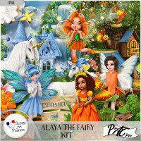 Alaya the Fairy - Kit by Pat Scrap