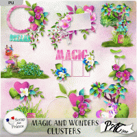Magic and Wonders - Clusters by Pat Scrap