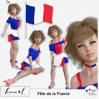 Fete de la France CU by Louise