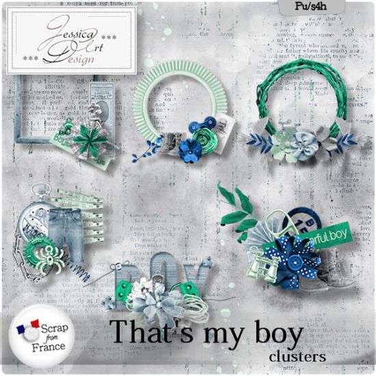 That's my boy * clusters * by Jessica art-design - Click Image to Close
