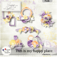 This is my happy place * clusters * by Jessica art-design