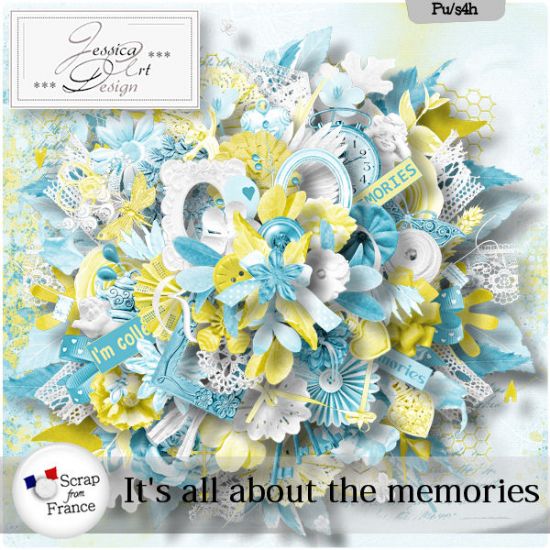 It's all about the memories * full kit * by Jessica art-design - Click Image to Close