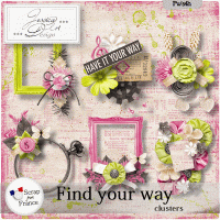 Find your way * clusters * by Jessica art-design