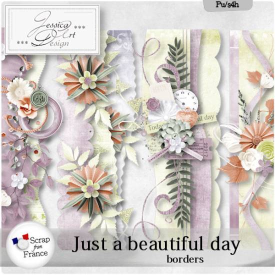 Just a beautiful day borders by Jessica art-design
