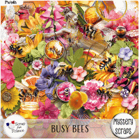 Busy Bees kit by Mystery Scraps