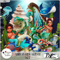 Mermaids and Co - Kit by Pat Scrap