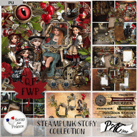 Steampunk Story - Collection by Pat Scrap