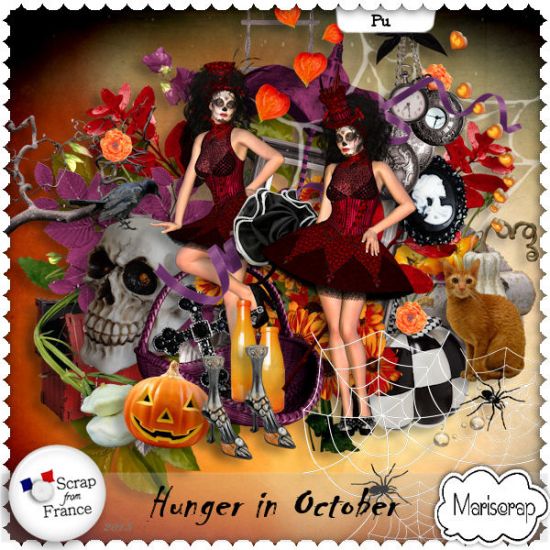 Hunger in october - kit by Mariscrap - Click Image to Close