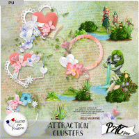 Attraction - Clusters by Pat Scrap