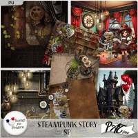 Steampunk Story - SP by Pat Scrap