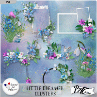 Little Dreamer - Clusters by Pat Scrap