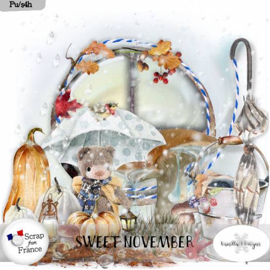 Sweet November by VanillaM Designs