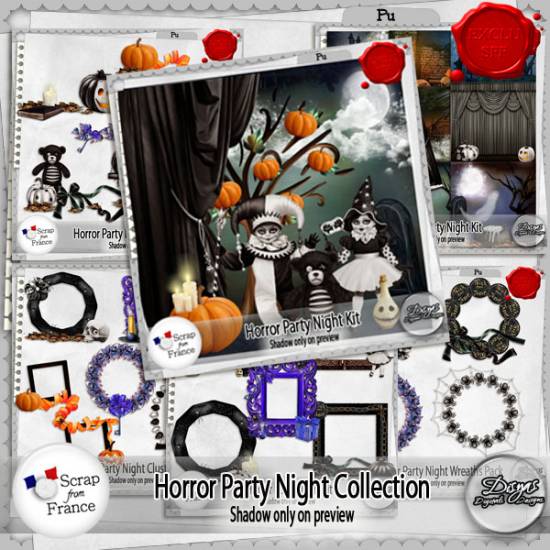 HORROR PARTY NIGHT KIT COLLECTION FULL SIZE