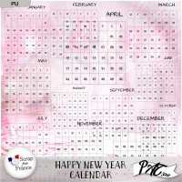 Happy New Year 2023 - Calendar by Pat Scrap