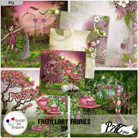 Fritillary Fairies - SP by Pat Scrap