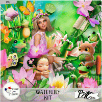 Waterlily - Kit by Pat Scrap