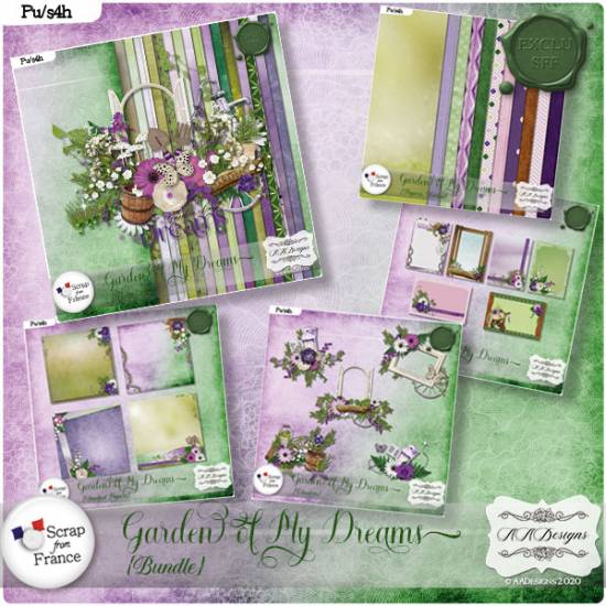 Garden of My Dreams Bundle by AADesigns