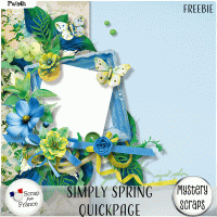 Simply Spring Quickpage by Mystery Scraps