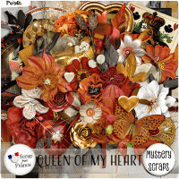 Queen of my Heart Kit by Mystery Scraps