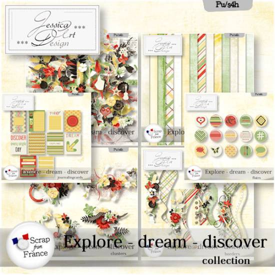 Explore - dream - discover collection by Jessica art-design