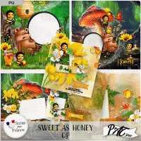 Sweet As Honey - QP by Pat Scrap