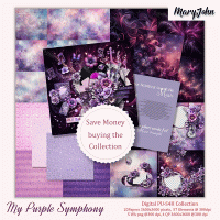 My Purple Symphony Collection by MaryJohn