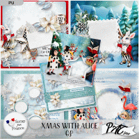 Xmas With Alice - QP by Pat Scrap