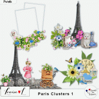 Paris Clusters 1 by Louise