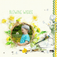 Blowing wishes by VanillaM Designs