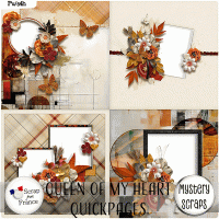 Queen of my Heart Quickpages by Mystery Scraps