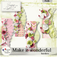 Make it wonderful borders by Jessica art-design