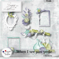 When I see you smile * clusters * by Jessica art-design