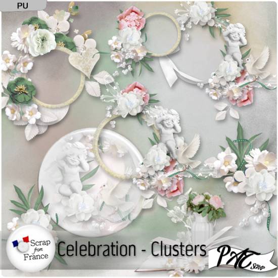 Celebration - Clusters by Pat Scrap