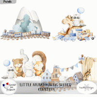 Little munchkin big world by VanillaM Designs