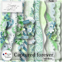'Captured forever' borders by Jessica art-design